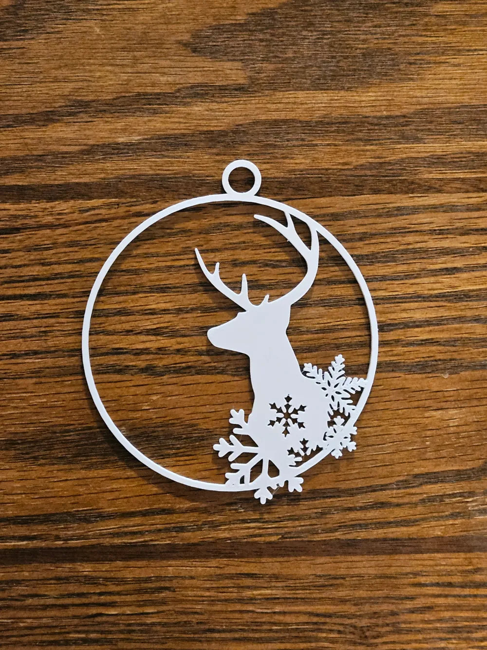 Deer Christmas Ornament 2 - Poetic Vision