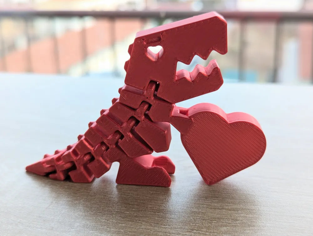 Valentines T-Rex - Poetic Vision