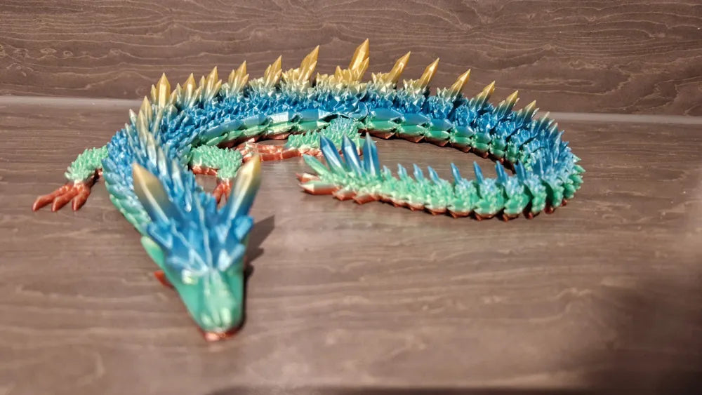 Articulated crystal dragon - Poetic Vision