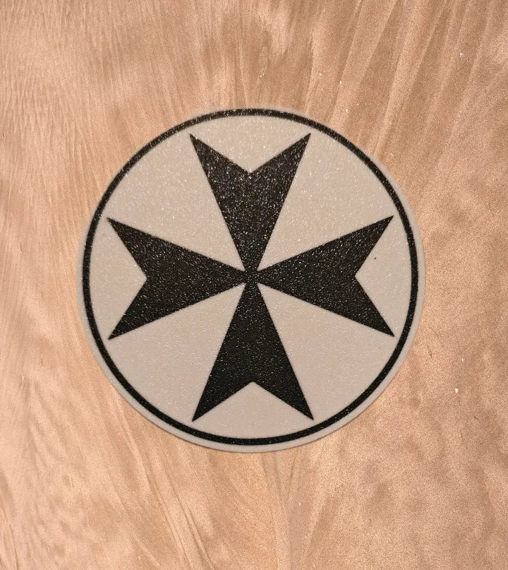 Maltese Cross Coaster - Poetic Vision