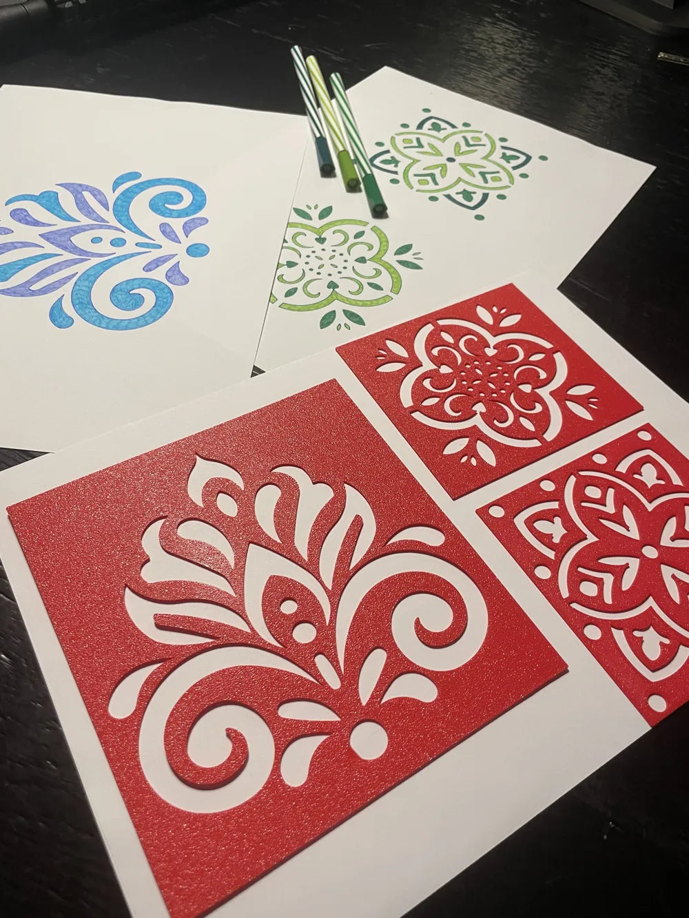 Mandala drawing templates - Poetic Vision