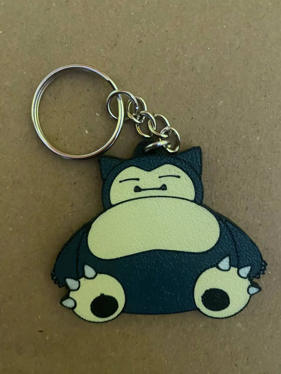 Snorlax Keychain - Poetic Vision