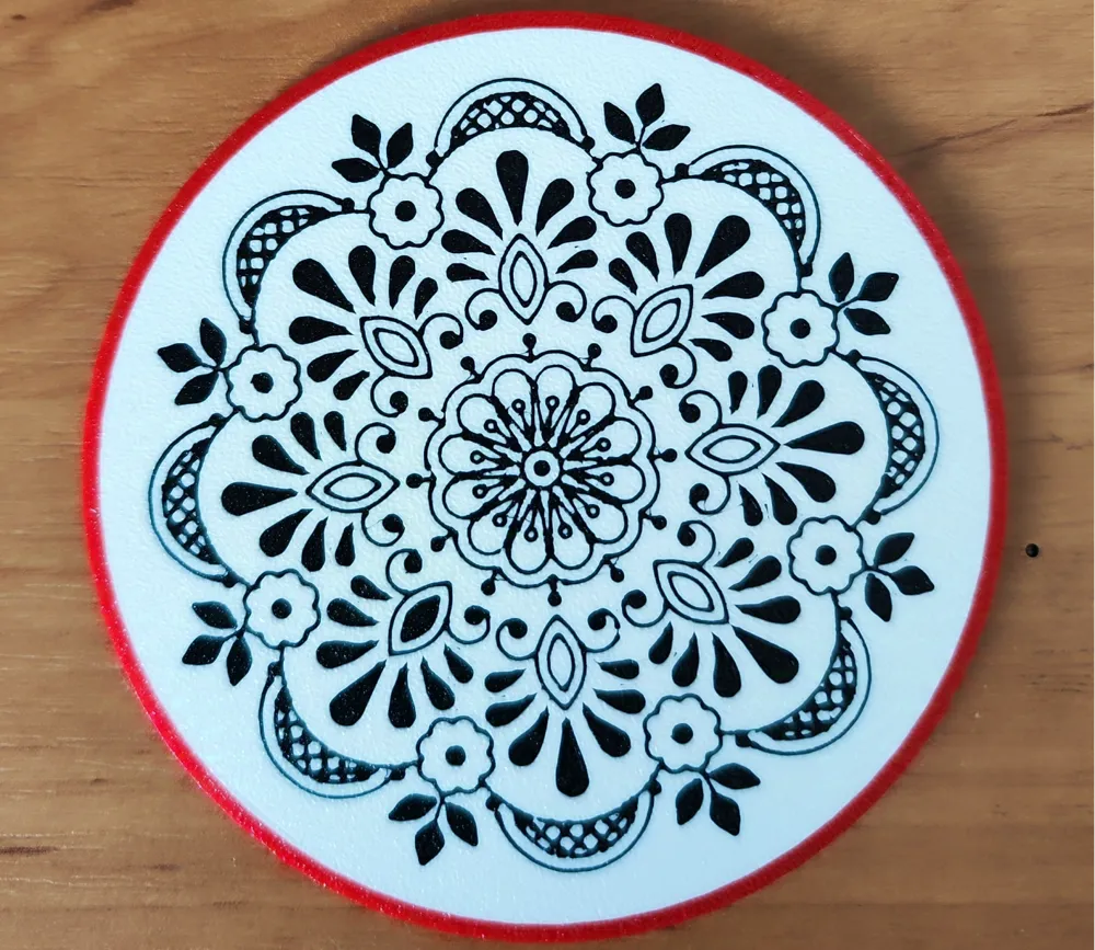 Mandala Coasters - Poetic Vision