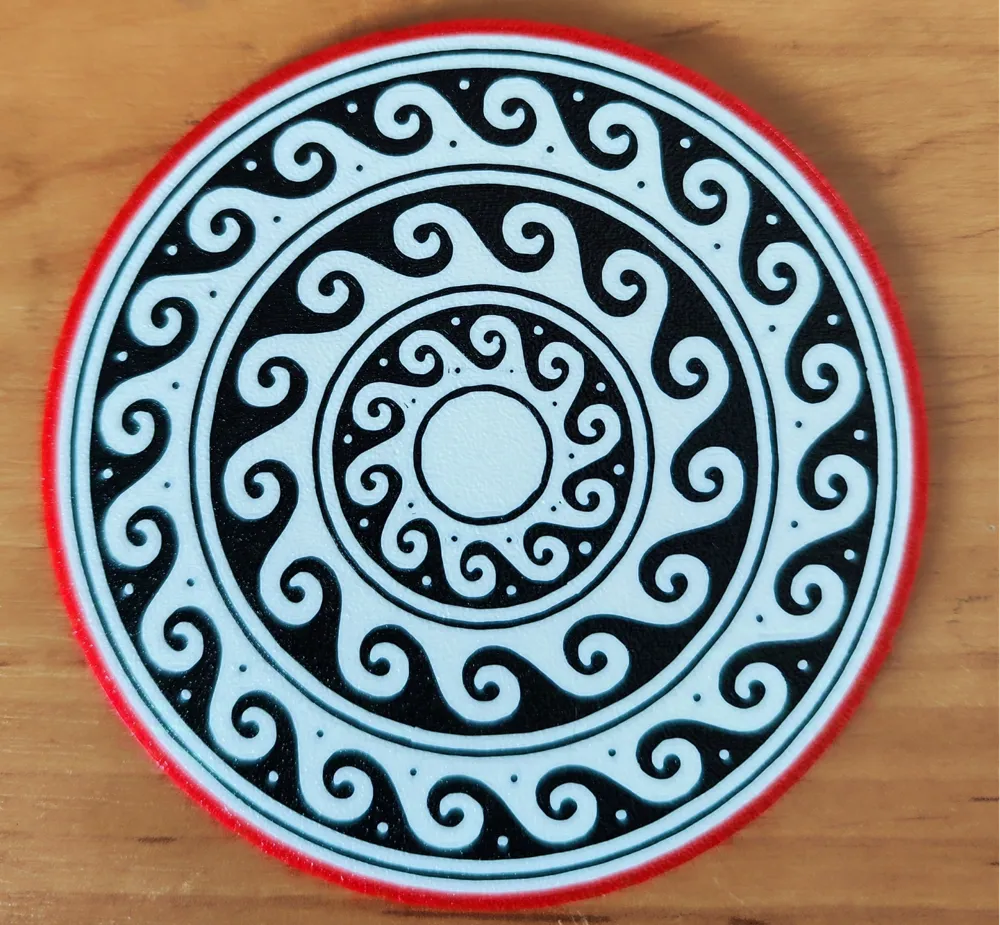 Mandala Coasters - Poetic Vision