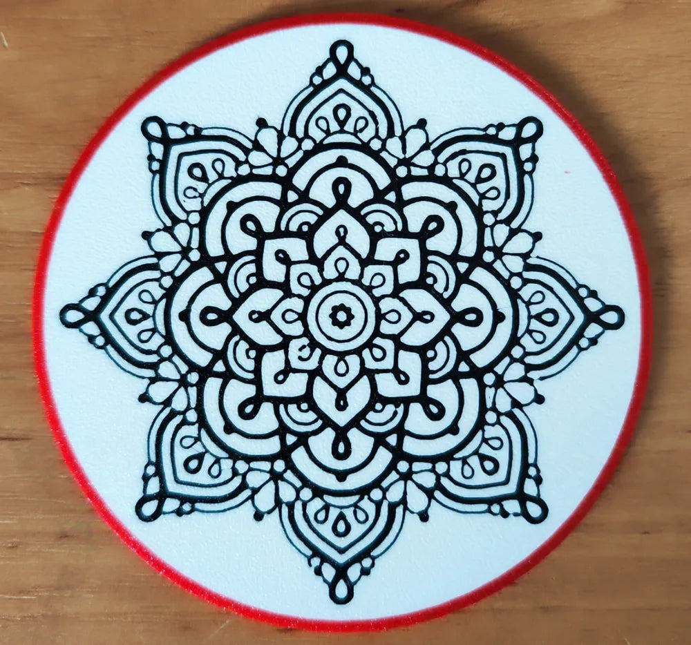 Mandala Coasters - Poetic Vision