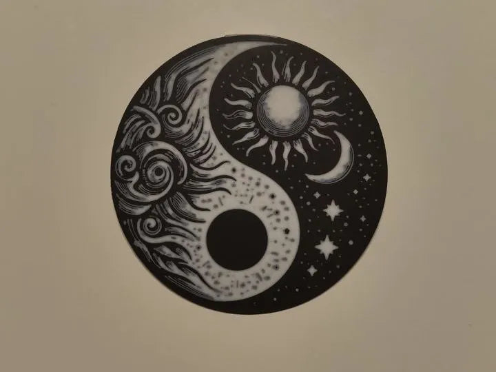 Yin and Yang coaster