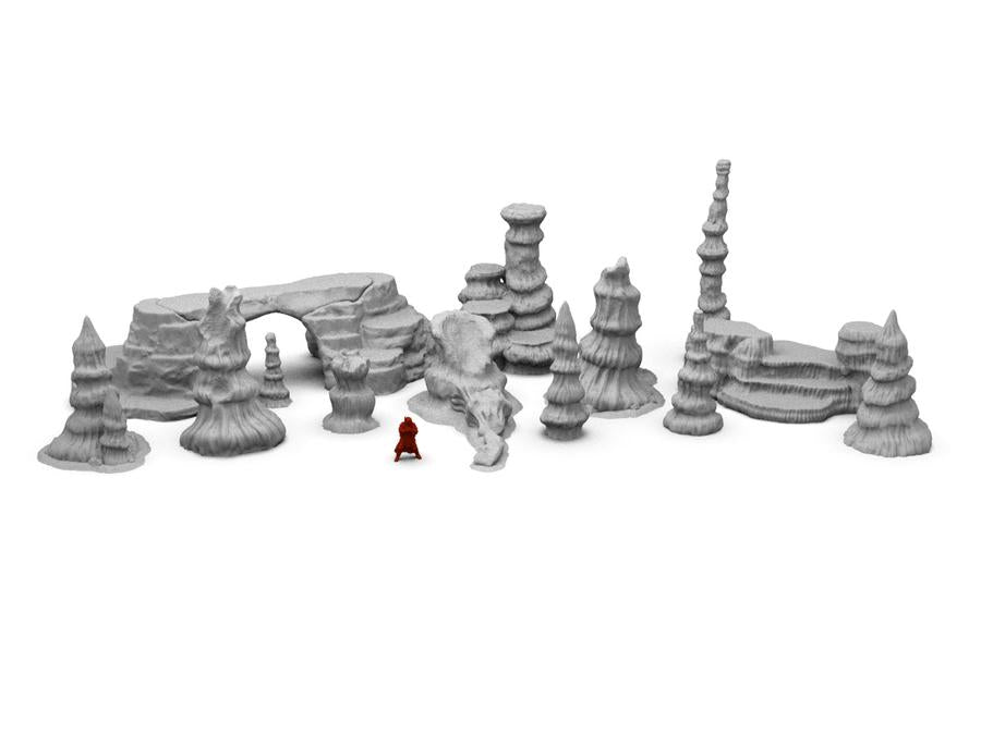 Geonosia Scatter Terrain - Poetic Vision