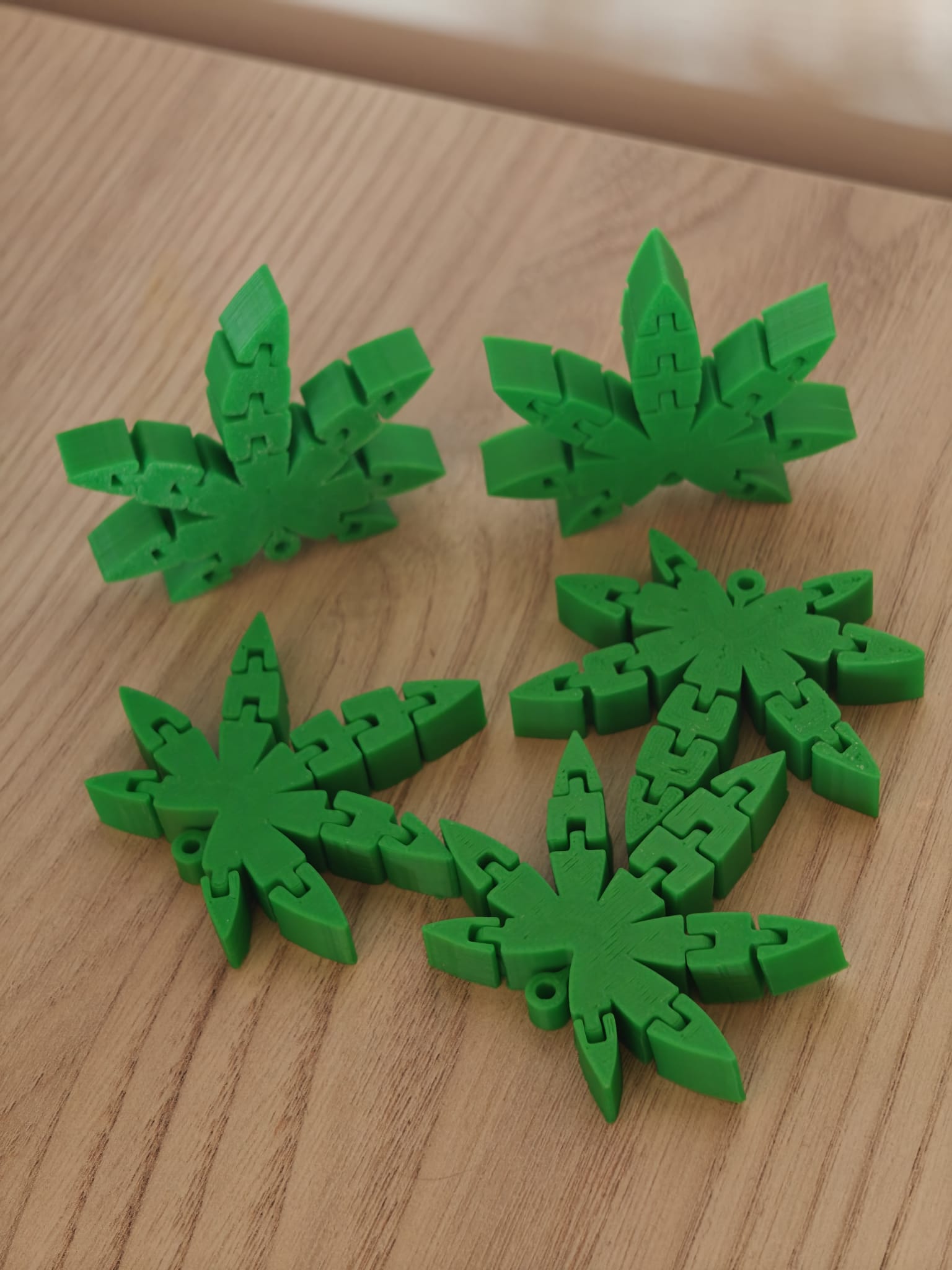Flexi Cannabis Keychain - Poetic Vision
