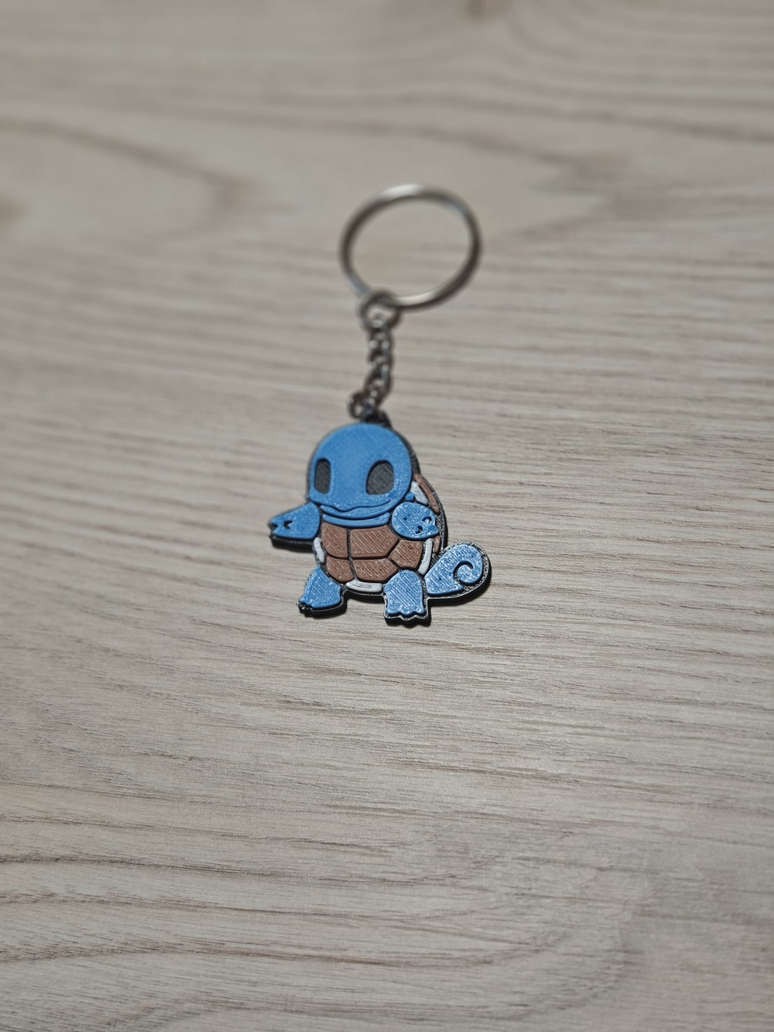 Squirtle Keychain 2D - Poetic Vision
