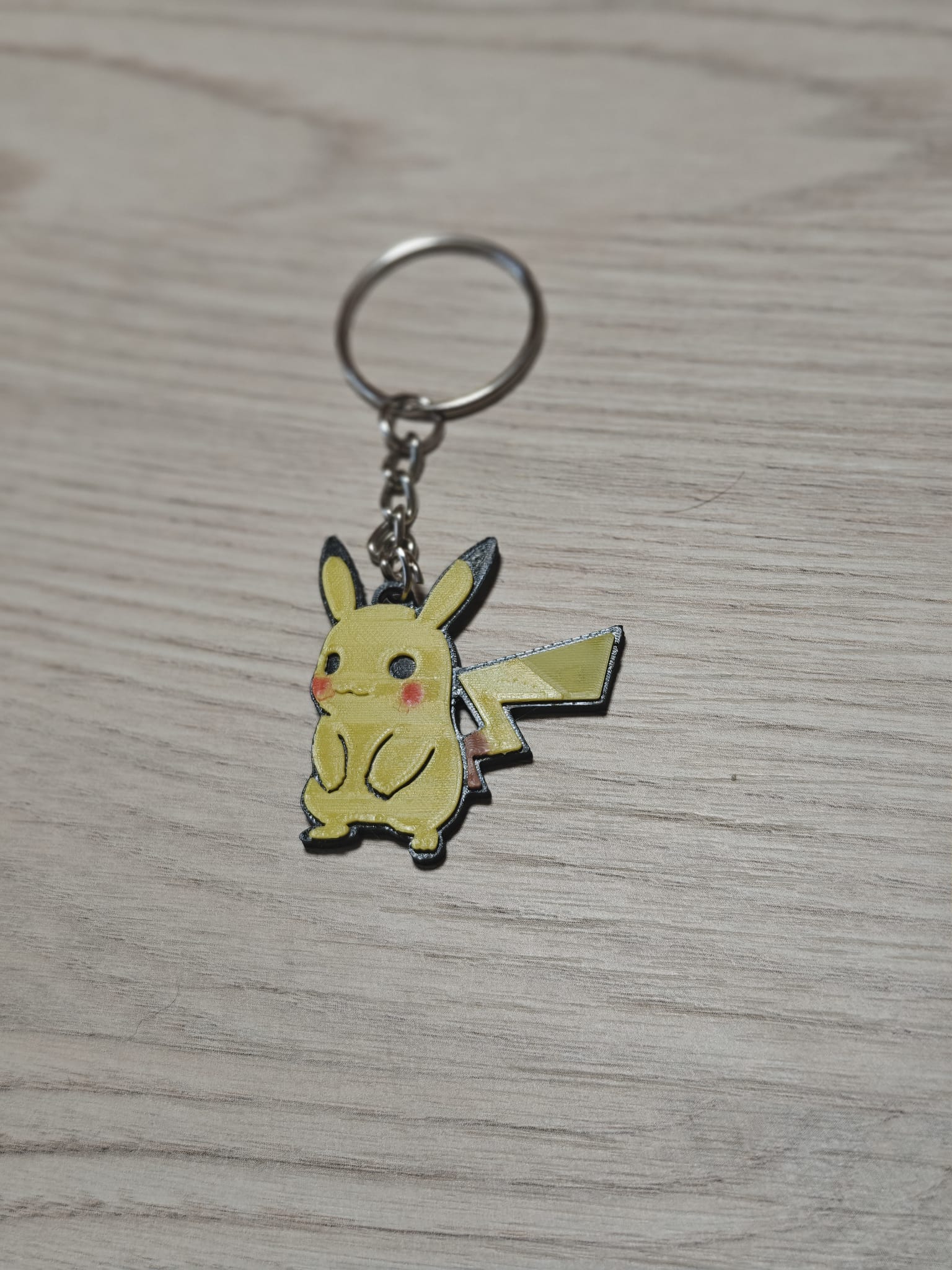 Pikachu Keychain 2D - Poetic Vision