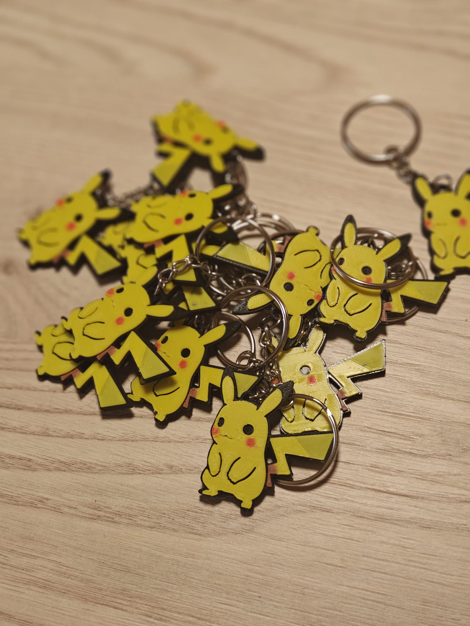 Pikachu Keychain 2D - Poetic Vision