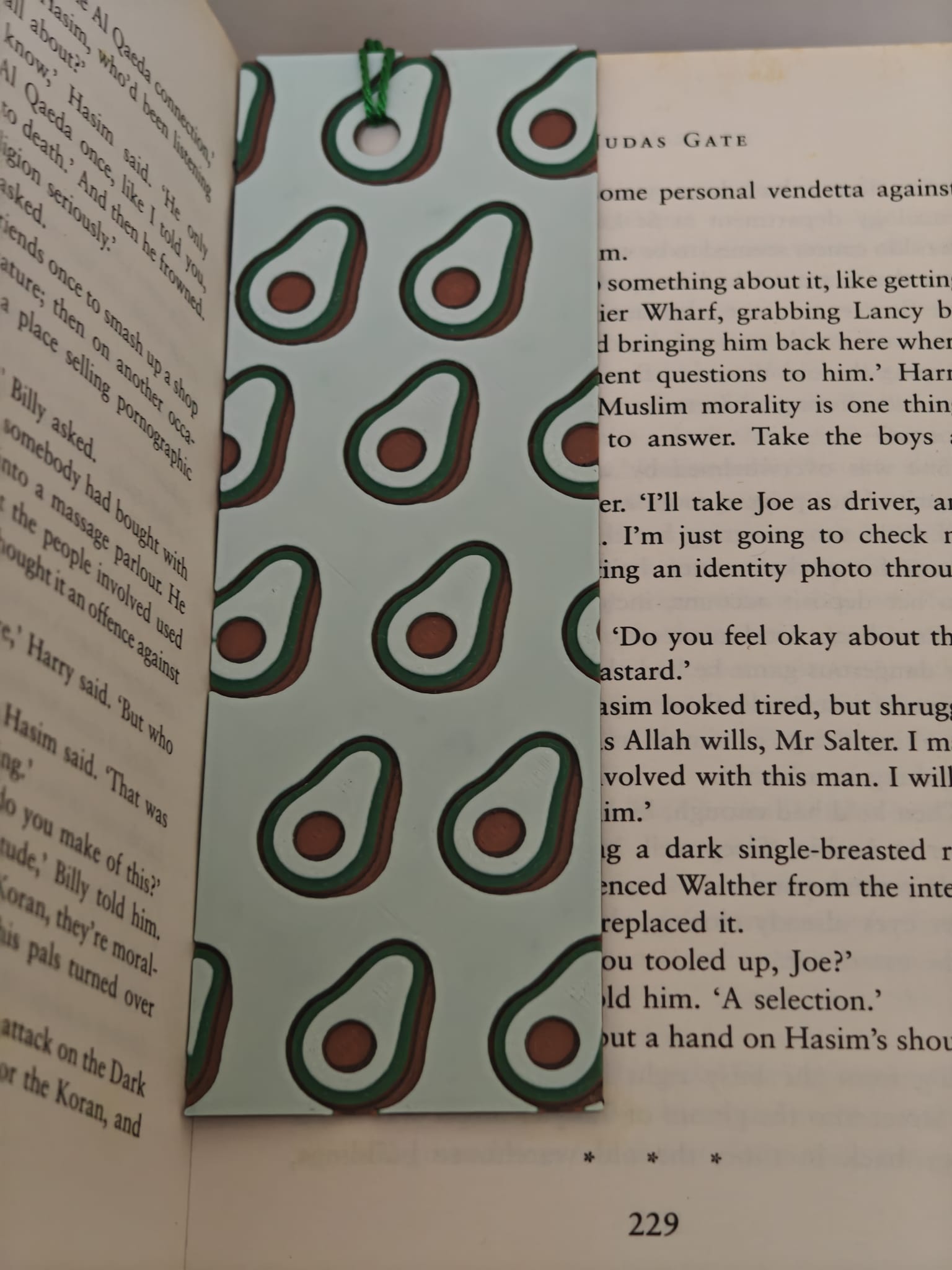 Avocado Bookmark