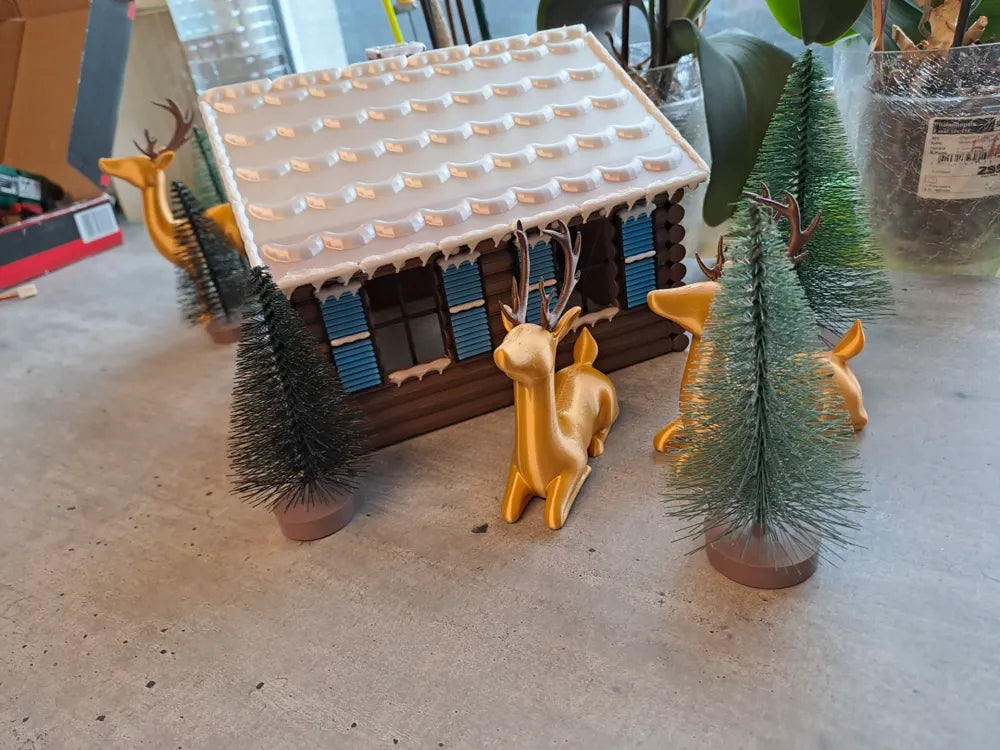 Sitting Deer