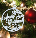 Merry Christmas Ornament - Poetic Vision