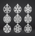Christmast tree Ornaments Set - Poetic Vision