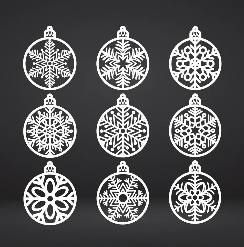 Christmast tree Ornaments Set
