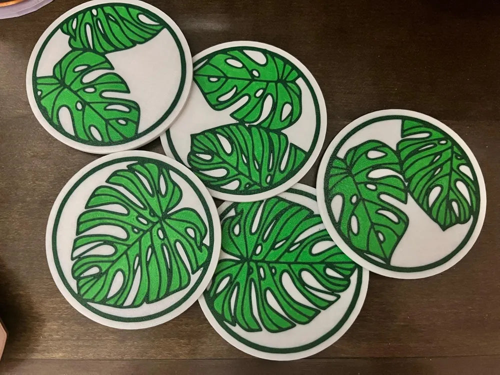 Monstera Coasters