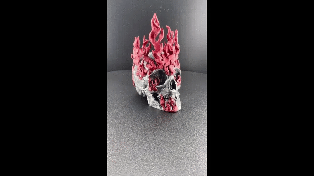 Fire Skull