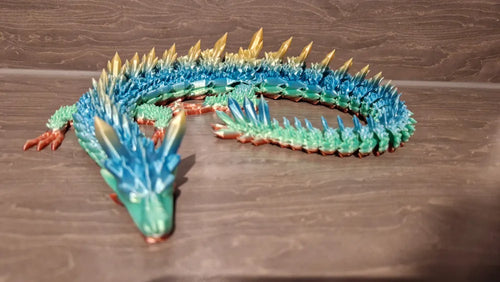 Articulated crystal dragon - Poetic Vision
