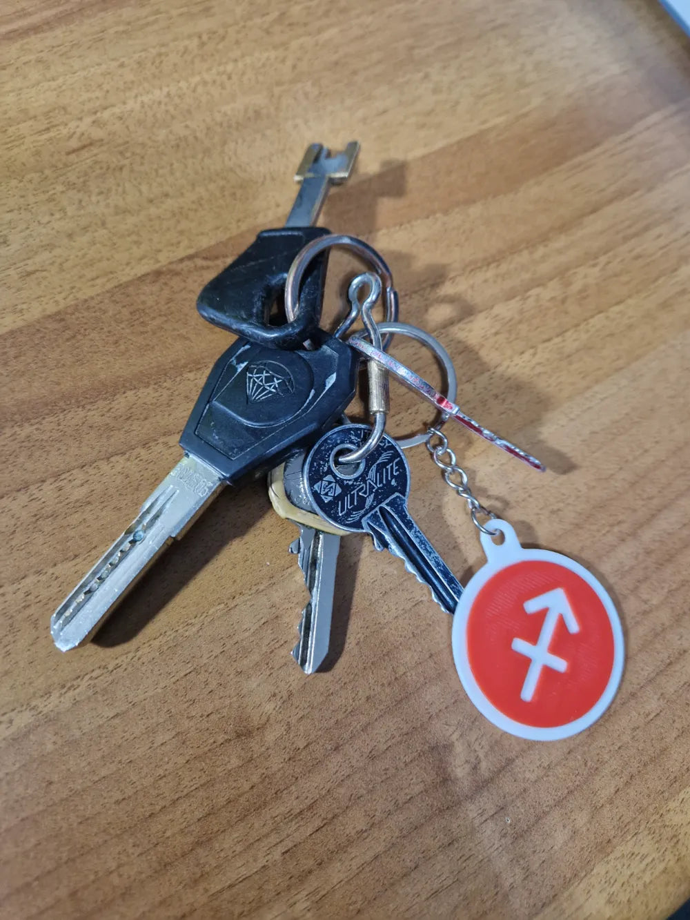 Zodiac Keychain