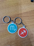 Zodiac Keychain - Poetic Vision