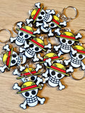 Straw Hat from One Piece Keychain - Poetic Vision