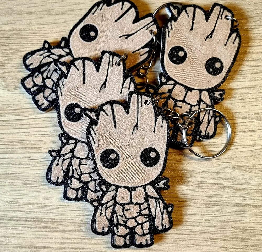 Groot (Guardians of the Galaxy - Marvel) keychain