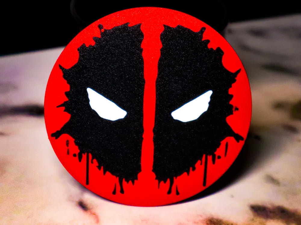 Deadpool Coaster - Poetic Vision