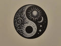Yin and Yang coaster