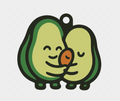 Avacado Keychain