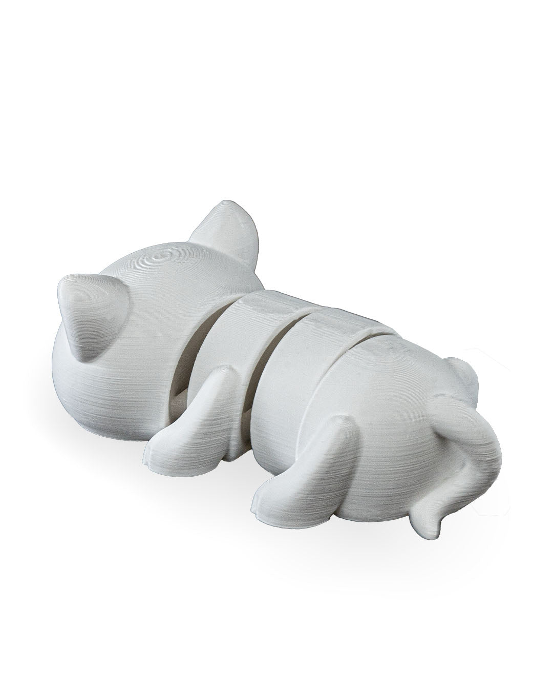 Cute Flexi Cat Keychain