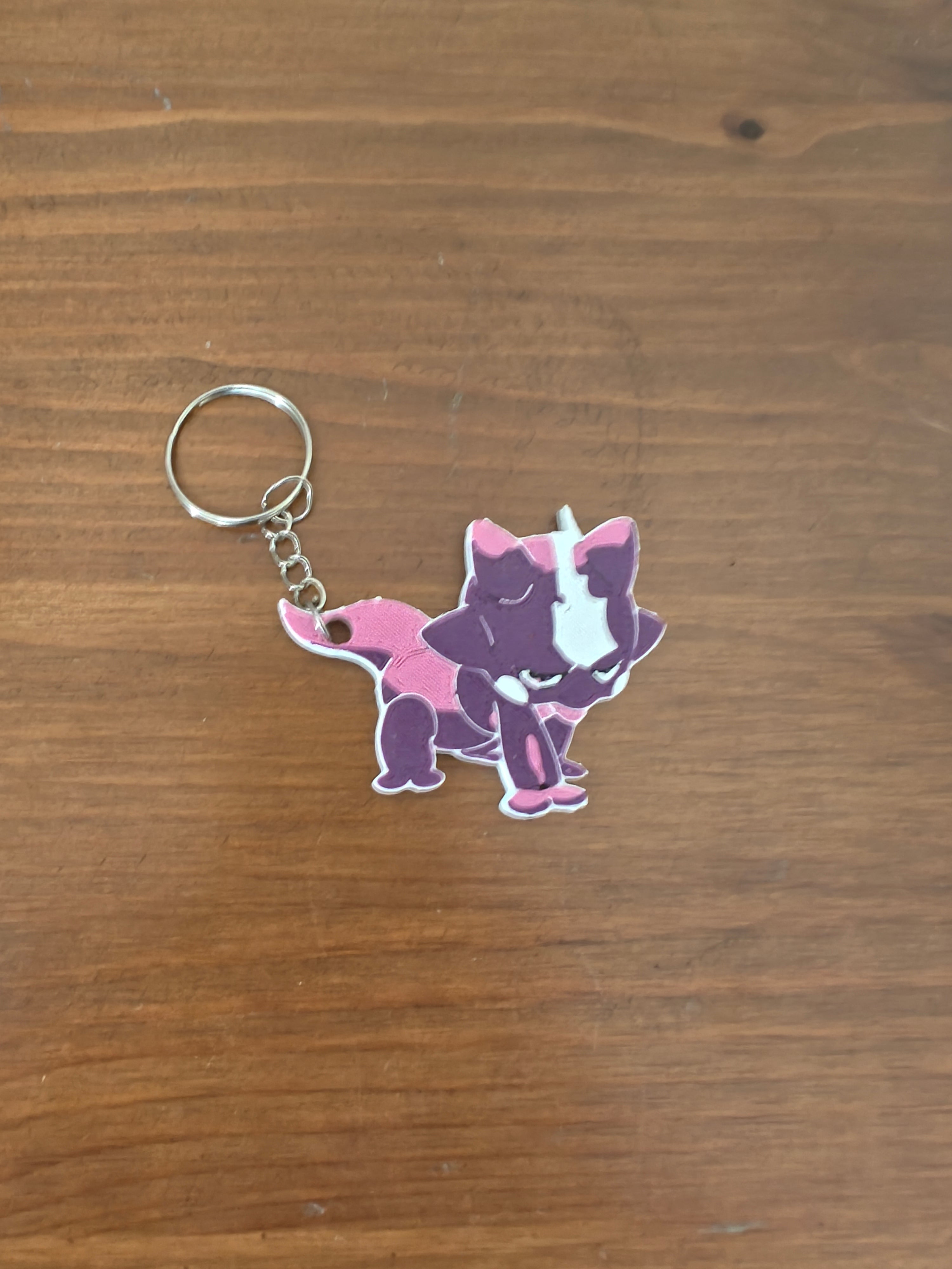 Toxel keychain 2d