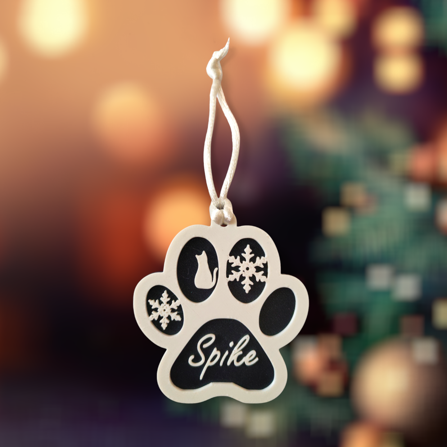 Customizable Christmas Tree Decoration - Pets