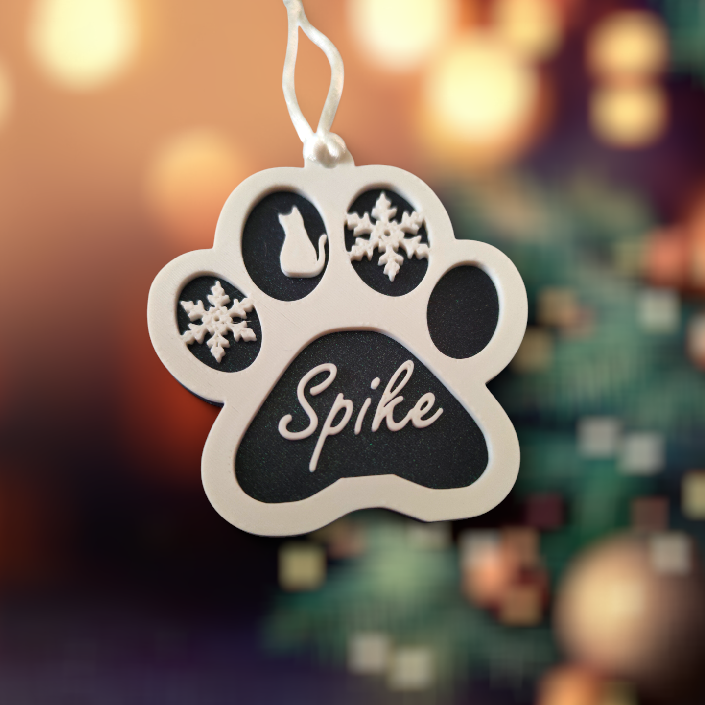Customizable Christmas Tree Decoration - Pets