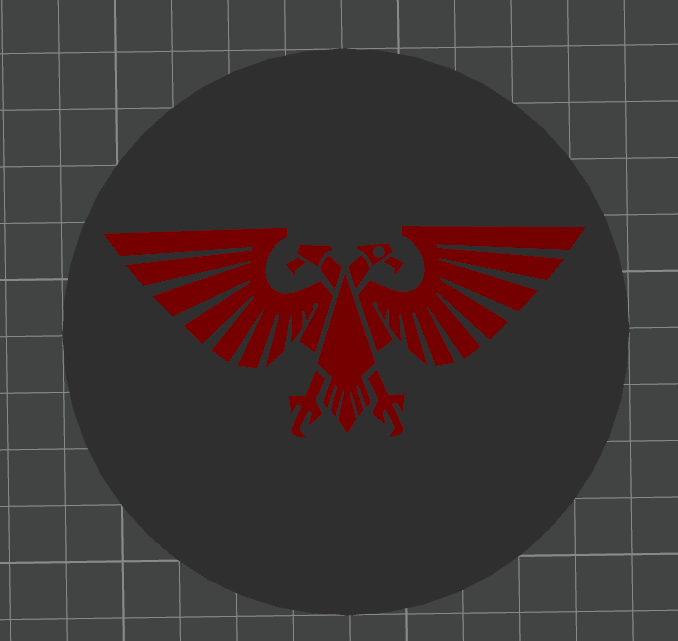 Space Marines Logo Coaster