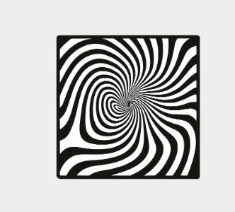 Visual Illusion Coaster