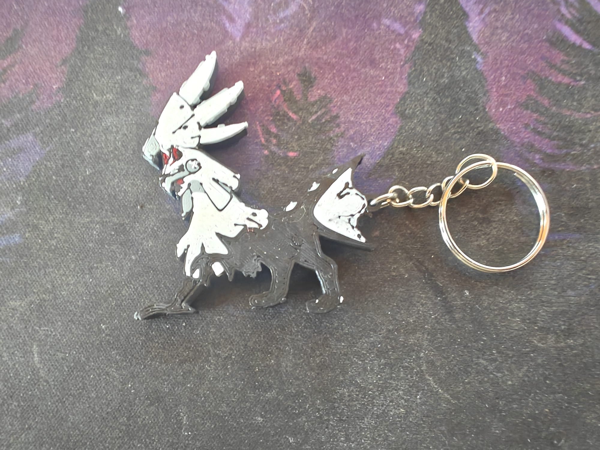 Silvally keychain 2d