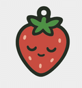 Strawberry Keychain