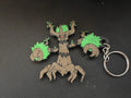 Trevenant keychain 2d
