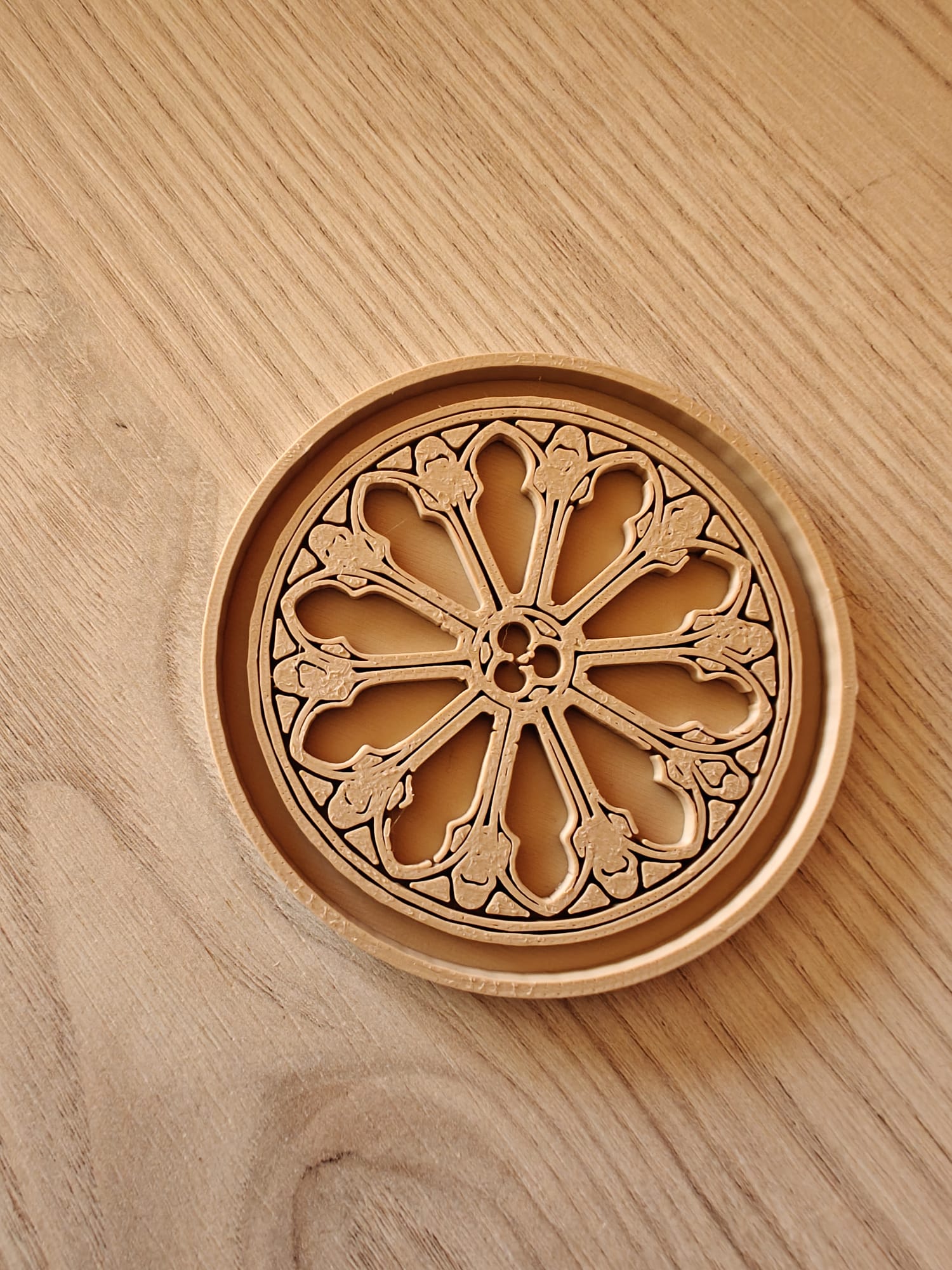 Rose Window Gothic Coaster