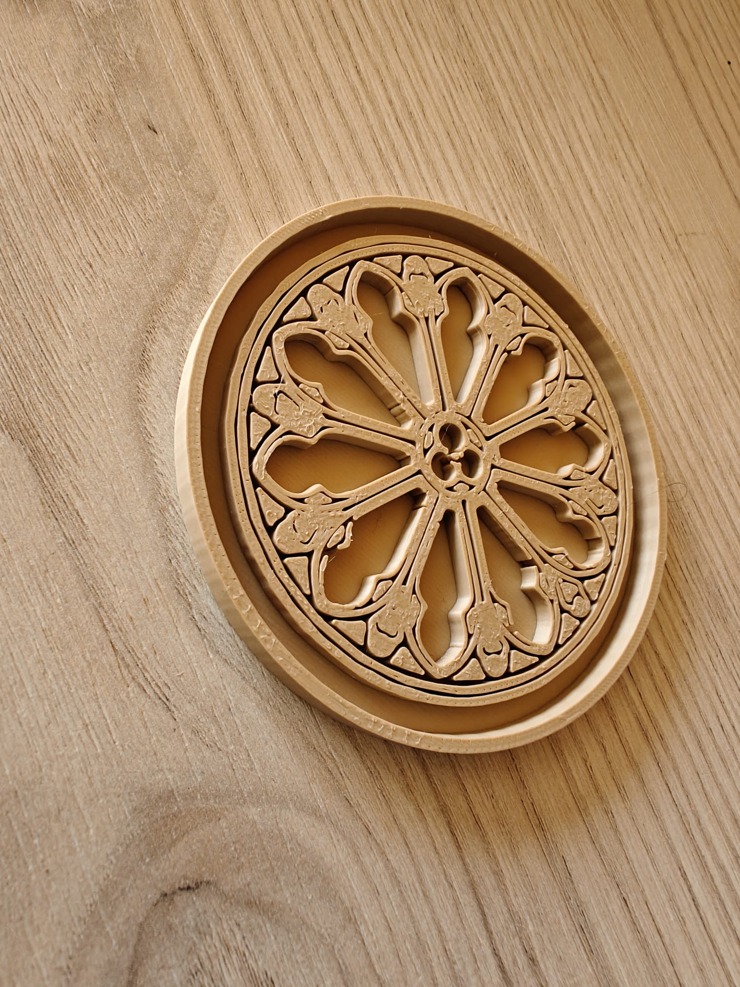 Rose Window Gothic Coaster