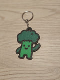 Braccoli Keychain 2d - Poetic Vision