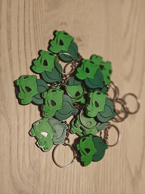 Bulbasaur Keychain 2D - Poetic Vision
