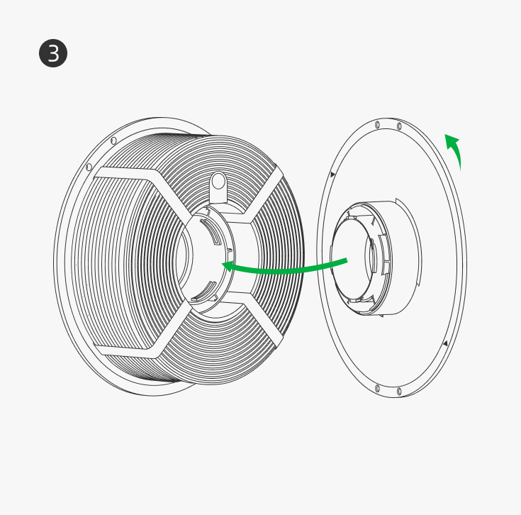 Bambu Empty Reusable Spool